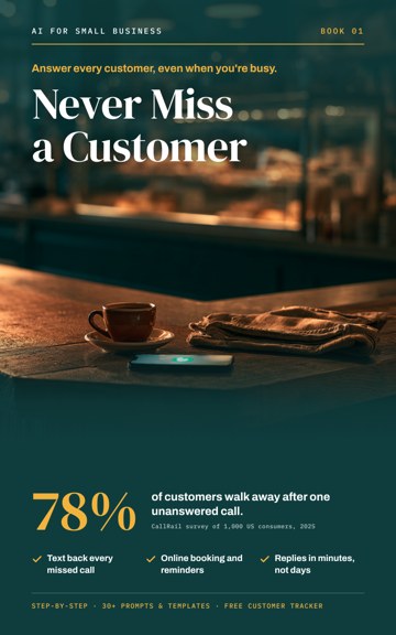 Cover of Never Miss a Customer